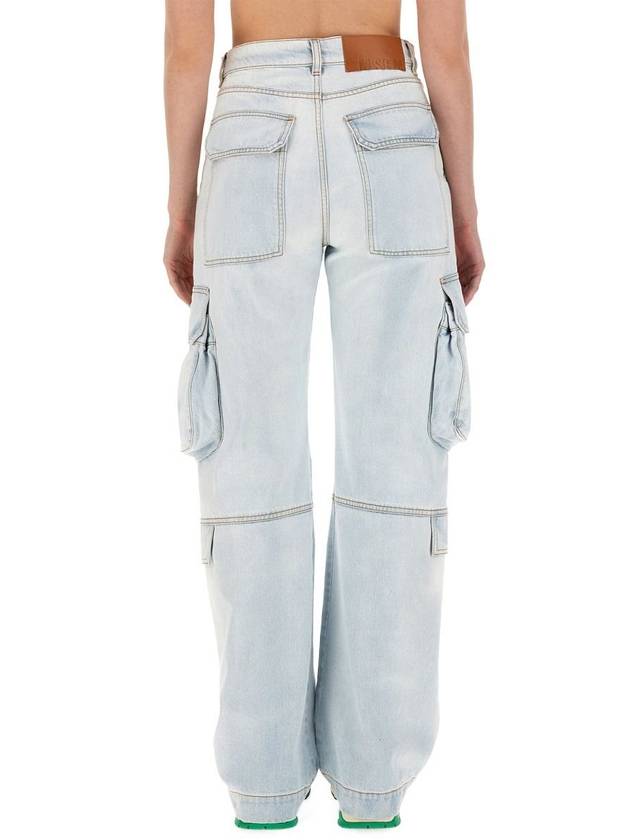 Denim Straight Pants 3641MDP254L 24726982 DENIM - MSGM - BALAAN 4