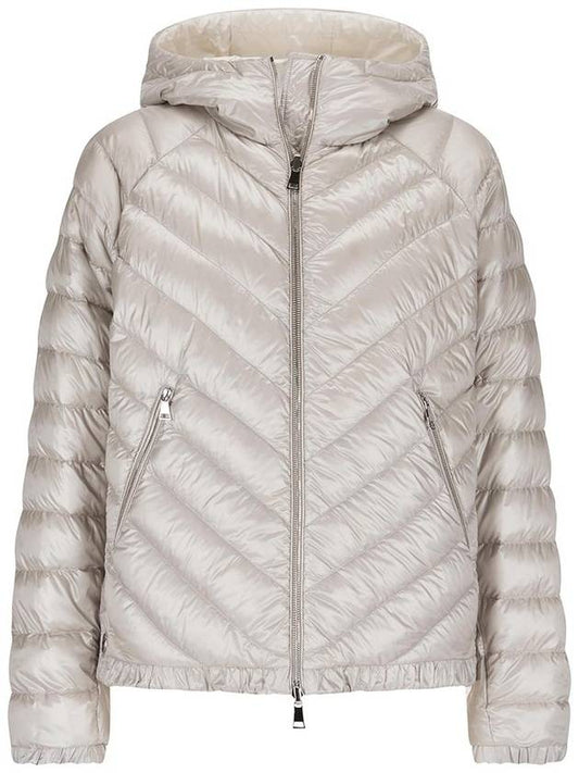 ESQUIBIEN Reversible Hooded Jacket Oatmeal Beige - MONCLER - BALAAN.