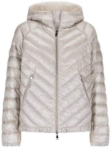 ESQUIBIEN Reversible Hooded Jacket Oatmeal Beige - MONCLER - BALAAN 1