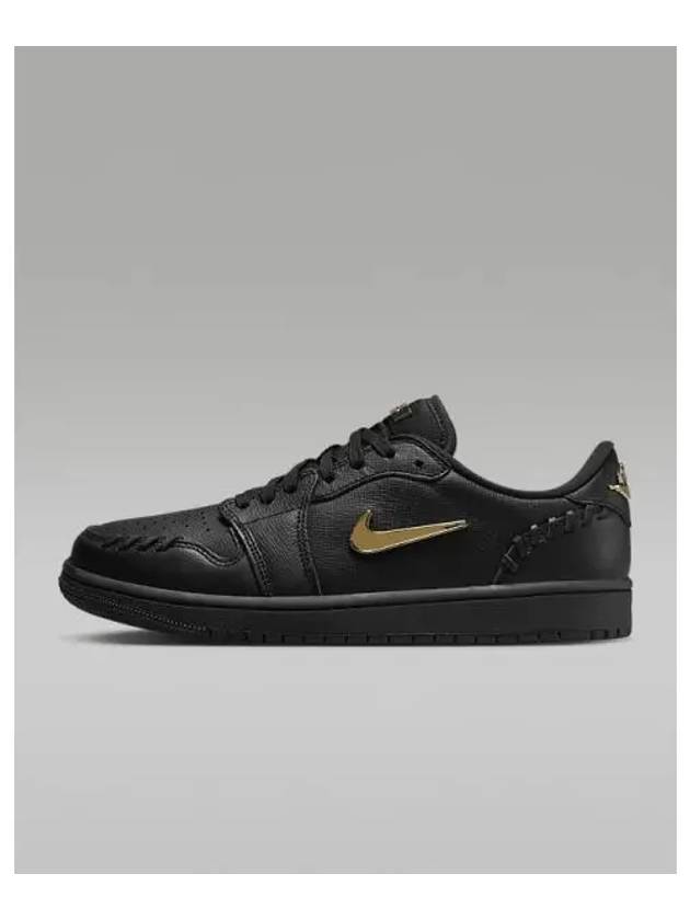 Air Jordan 1 Low Method of Make Women s Sneakers Black Metallic Gold FN5032 007 697831 - NIKE - BALAAN 1