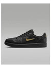 Air Jordan 1 Method Of Make Low Top Sneakers Black Metallic Gold - NIKE - BALAAN 2