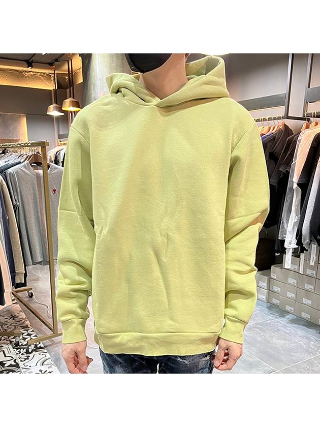 Label Hoodie Pale Green - ACNE STUDIOS - BALAAN 3