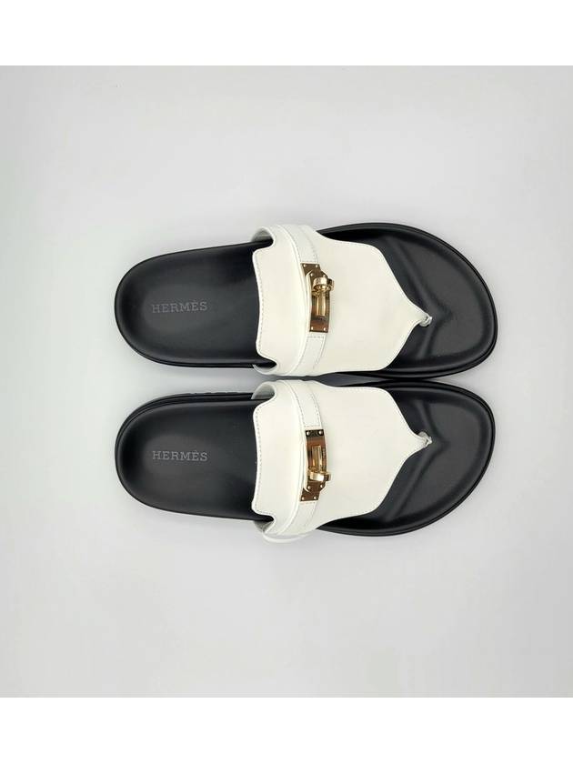 Empire Sandals Blanc - HERMES - BALAAN 3