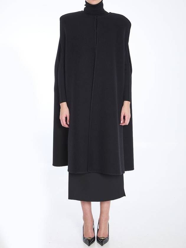 Black cape - VALENTINO - BALAAN 5