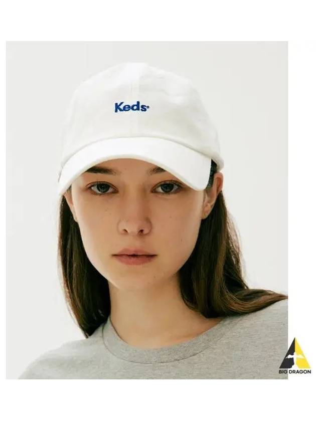 Essential Logo Ball Cap KD3CPF5103FOWH - KEDS - BALAAN 1