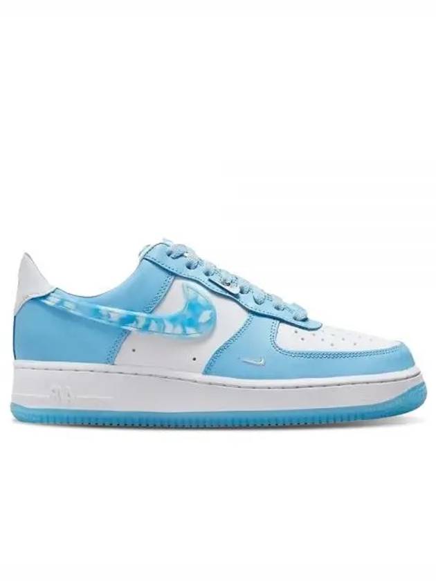 Air Force 1 Low Top Sneakers Celestine Blue - NIKE - BALAAN 2