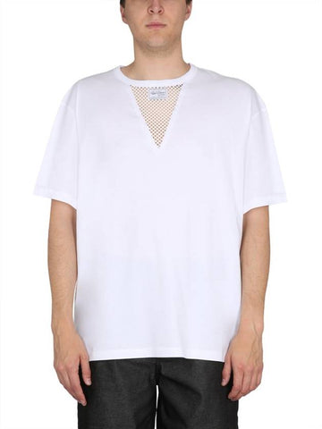 T-SHIRT WITH LOGO - RAF SIMONS - BALAAN 1