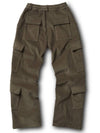 Corduroy Cargo Pants - BLUE SUNFLOWER - BALAAN 3