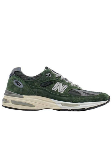 991V2 Low Top Sneakers Kombu Green - NEW BALANCE - BALAAN 1