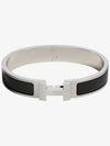 Clickash Bracelet Rose Gold White Silver Palladium Black Marron Creme PM GM - HERMES - BALAAN 5