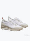 Eco Nylon Alumni Low Top Sneakers White - THOM BROWNE - BALAAN 2