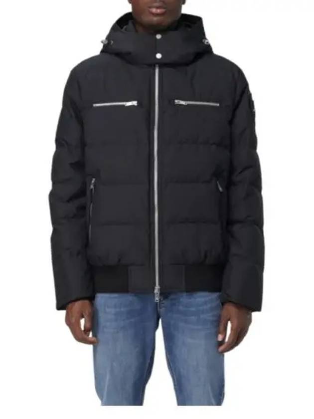 Cloud Padded Bomber Jacket Black - MOOSE KNUCKLES - BALAAN 2