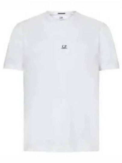 30/1 Jersey Logo Short Sleeve T-Shirt White - CP COMPANY - BALAAN 2