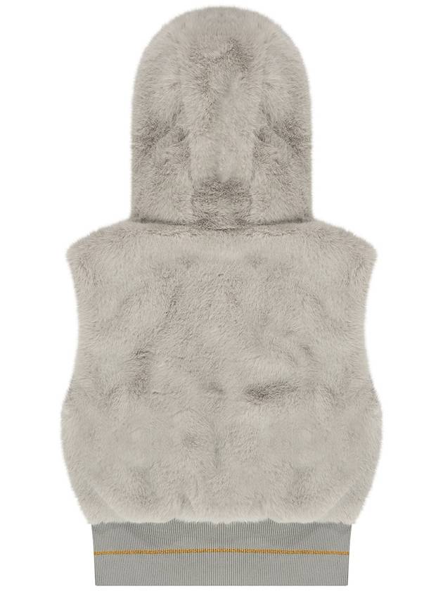 CBDFW VT002W Fur Hooded Vest - CHUCUCHU - BALAAN 4