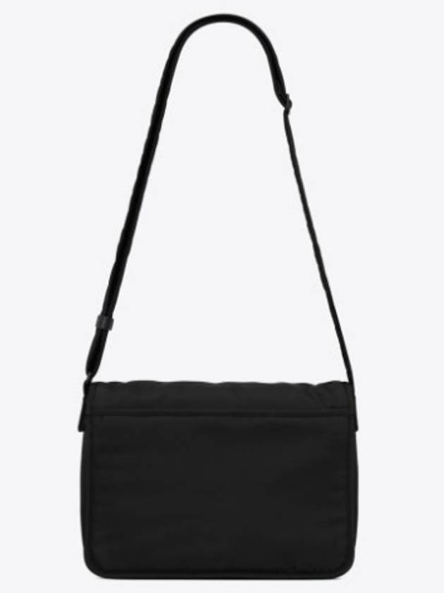 Niki Crossbody Bag In Econyl Black - SAINT LAURENT - BALAAN 4