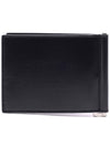 Monogram Money Clip Half Wallet Black - SAINT LAURENT - BALAAN 5