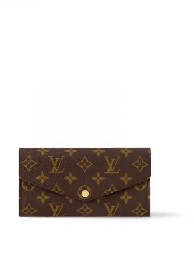 Sarah Monogram Long Wallet Brown Rose - LOUIS VUITTON - BALAAN 2