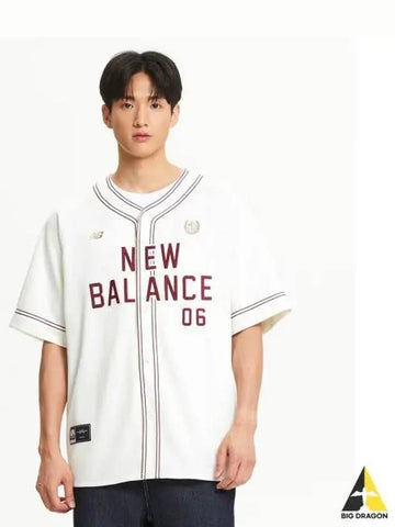 NBMDE42823 UNI NBSC Baseball Jersey IVORY - NEW BALANCE - BALAAN 1