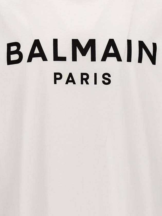 Balmain Logo Print T-Shirt - BALMAIN - BALAAN 4