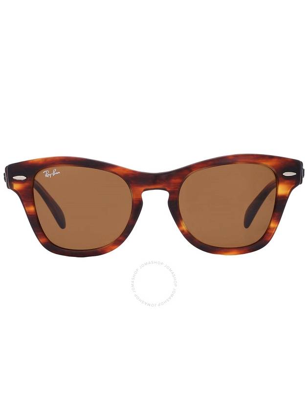 Ray Ban Brown Square Unisex Sunglasses RB0707S 954/33 50 - RAY-BAN - BALAAN 1