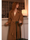 Carin two-way wool long coat Carmel LCCA01 - LAMARO - BALAAN 1
