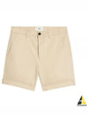 Men's Chino Shorts Vanilla - AMI - BALAAN 2