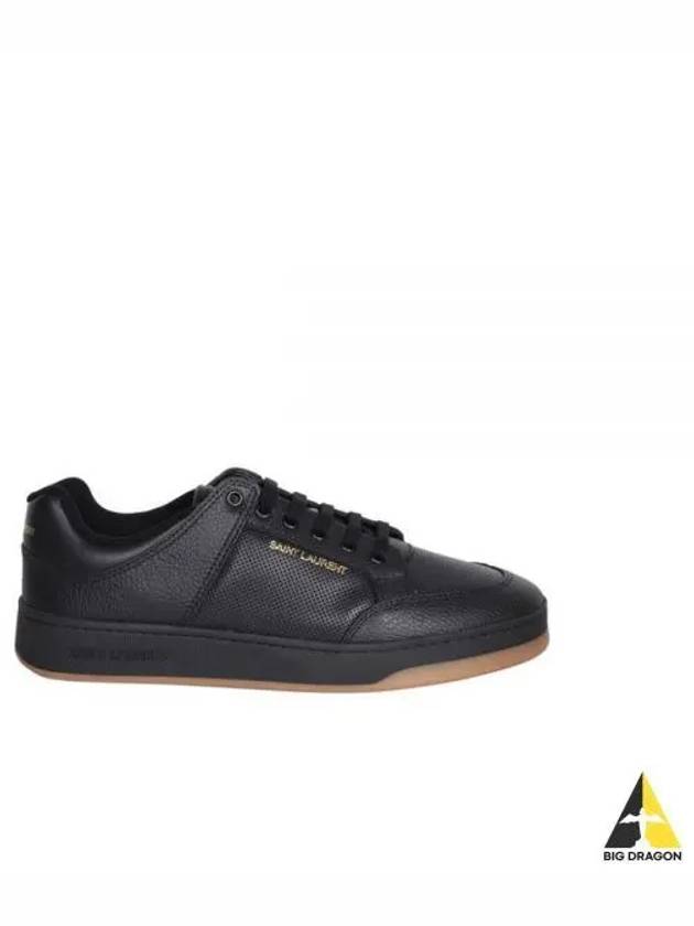 SL 61 Low Top Sneakers Black Gum - SAINT LAURENT - BALAAN 2