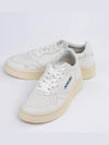 Medalist Goatskin Low Top Sneakers White - AUTRY - BALAAN 3