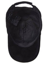 Embroidered Logo Velvet Ball Cap Black - MIU MIU - BALAAN 6