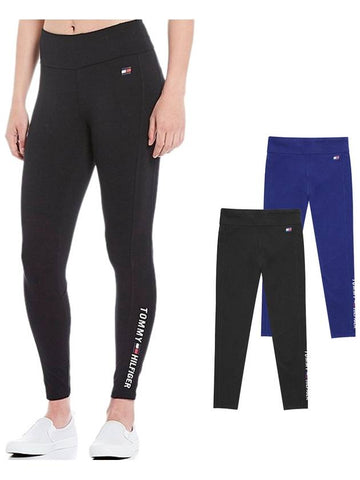 Cotton Logo Women Leggings TP07693P - TOMMY HILFIGER - BALAAN 1