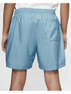 Men's Sportswear Woven Shorts Blue - NIKE - BALAAN.