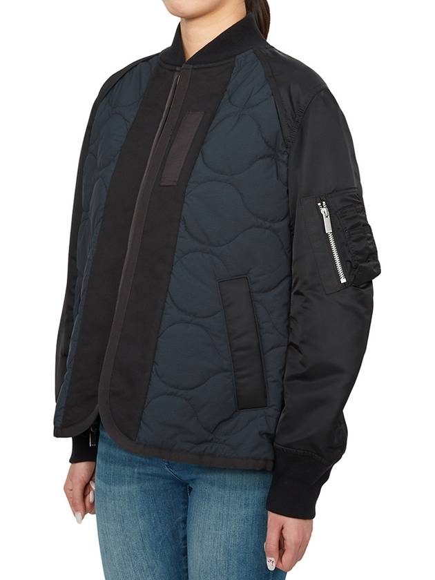 Nylon Twill Ripstop Jacket Black - SACAI - BALAAN 6