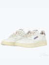 Medalist Lila Tab Low Top Sneakers White - AUTRY - BALAAN 2