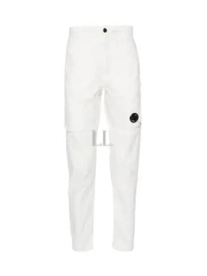 Lens Detail Cargo Pants White - CP COMPANY - BALAAN 2