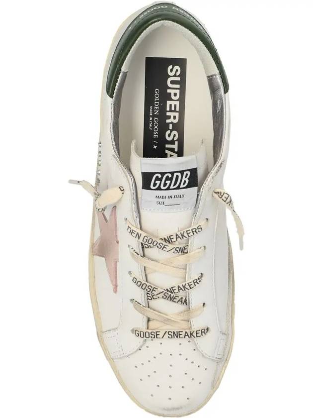 Superstar Dark Green Top Low Top Sneakers White - GOLDEN GOOSE - BALAAN 4