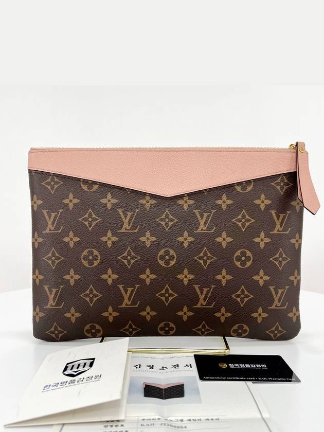 Daily monogram clutch bag - LOUIS VUITTON - BALAAN 4