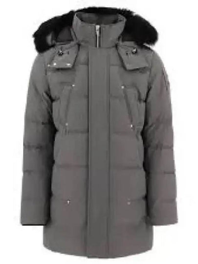 Men's Jackson Cloud Parka Black Fox Fur Grey - MOOSE KNUCKLES - BALAAN 2