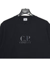 Men's Navy Round Sweatshirt 08CMSS116A 888 - CP COMPANY - BALAAN 5