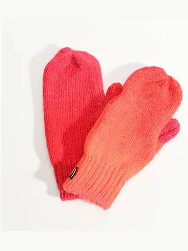 MSGM 3341MDN01 Multicolor Mittens Red - MSGM - BALAAN 2