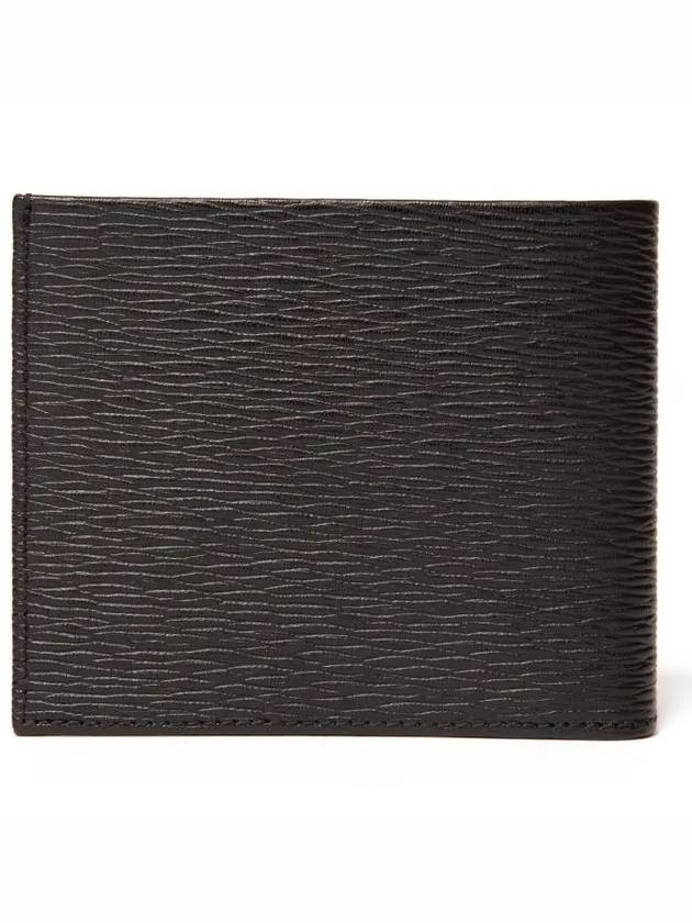 Gancini Half Wallet Black - SALVATORE FERRAGAMO - BALAAN 3