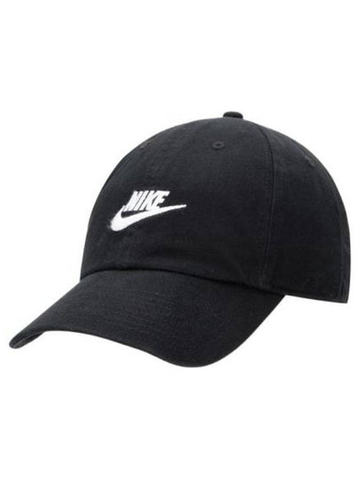 Club Unstructured Futura Washed Ball Cap Black - NIKE - BALAAN 2