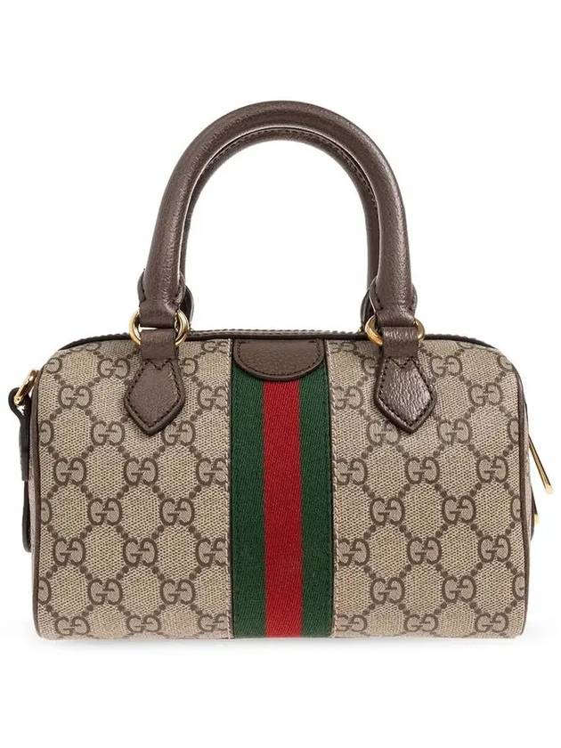 Ophidia GG Mini Top Handle Bag Beige - GUCCI - BALAAN 4