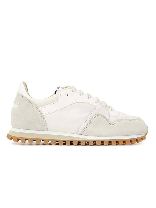 Men's Trail Leather Low Top Sneakers White - SPALWART - BALAAN 1