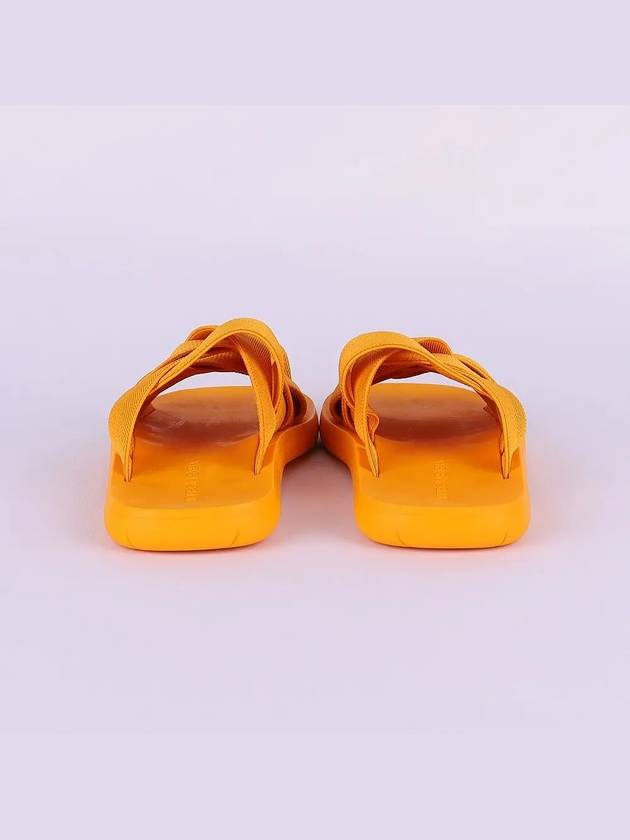 Intrecciato Flat Slippers Tangerine - BOTTEGA VENETA - BALAAN 6