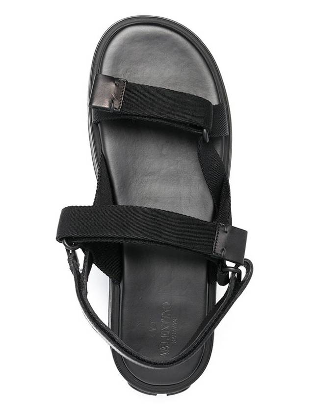 leather unique strap sandals - VALENTINO - BALAAN 7