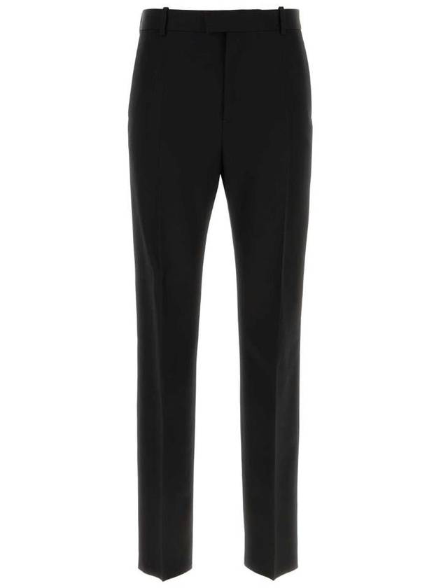 Straight Pants 758355 VKIS0 1000 BLACK - BOTTEGA VENETA - BALAAN 2