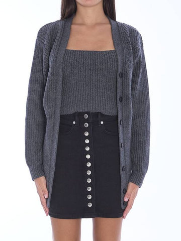 Pre-styled twinset cardigan - ALEXANDER WANG - BALAAN 1