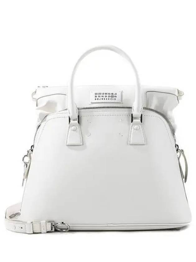 5AC Medium Tote Bag White - MAISON MARGIELA - BALAAN 2