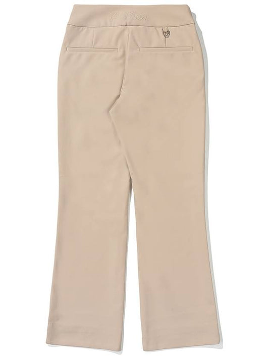 Semi bootcut pants BEIGE WOMAN - MALBON GOLF - BALAAN 2