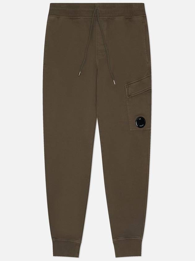 Brushed Emerized Diagonal Fleece Cargo Track Pants Beige - CP COMPANY - BALAAN 2